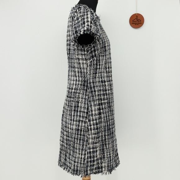 KATE SPADE Flutter Sleeve Tweed‎ Dress - Picture 3 of 10